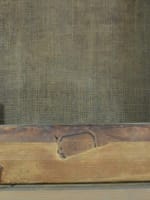 Beau tableau ancien vue de village chaumière ciel Adolphe Hervier Normandie XIXe - Miniature 11