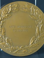 Médaille de table "Au Mérite" par Chaplain / Dubois Art Ménagers Toulouse bronze - Miniature 5