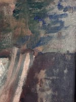 Ancien tableau portrait dame au piano salon Paul Dantin Juliette musique 1900 - Miniature 14