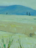 Tableau ancien orientaliste les moissons Algérie Mitidja Alger Andrée Connée - Miniature 7