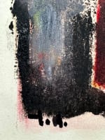 Beau tableau moderne nature morte carte de voeux chauffeuse Tony Agostini 1958 - Miniature 6