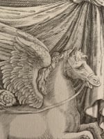 Ancienne gravure Blomaerts portrait ange Galleria Giustiniana del Marchese XVIIe - Miniature 1