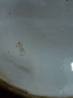 Grand vase ancien forme gourde manufacture Samson personnage grotesque - Miniature 7