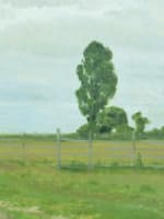 Tableau ancien signé Joakim Skovgaard chevaux dans un paysage 19ème Danemark - Miniature 7