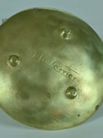 Max Le Verrier vide poche tête de cheval bronze vintage design coupe talon - Miniature 6