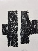 Ancienne estampe sur papier Japon Pierre Székely sculpteur ciment art moderne - Miniature 1