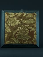 Ancienne miniature portrait de jeune femme robe blanche Empire De Lauro Italie - Miniature 5