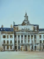 Ancien grand plat château des ducs Dl'Alençon Mairie hôtel de ville Gustave Asch - Miniature 2