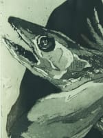 Christian d'Espic rare gravure portrait de jeune fille au poisson Villon 1950 - Miniature 4