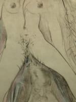 Salvador Dali gravure érotique La Vénus aux fourrures Sacher Masoch surréalisme - Miniature 2