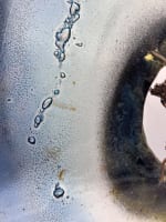 Disque pâte de verre bronze contemporain artiste sculpteur Charles André Acquier - Miniature 8