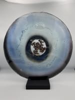 Disque pâte de verre bronze contemporain artiste sculpteur Charles André Acquier - Miniature 9