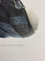 Ancienne gravure portrait Abbé Henry Essex Edgworth Delpech Louis XVI Irlande - Miniature 5