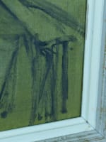 Sam Ringer tableau moderne portrait d'homme expressionniste 1950 peinture HST - Miniature 10