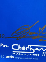 Ancienne sérigraphie Chéri Samba art contemporain signé 30/30 ex African Art - Miniature 4