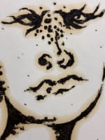 Ancien dessin Meyer Lazar portrait jeune homme école de Paris Judaïca - Miniature 1