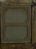 Tableau ancien portrait Art Nouveau jeune femme robe J.P Carré Bordeaux HST 1900 - Miniature 13