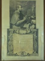 Ancienne gravure soie Lyon Canut Jean-François Cars portrait Beaupoil Saint Aulaire - Miniature 2