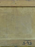 Tableau ancien HST marine paysage animé retour de pêche Bretagne signé J Vallet - Miniature 8