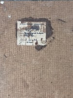 Tableau ancien impressionniste Félix Borrel Toulouse vue de parc château été - Miniature 7