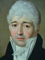 Tableau ancien portrait empire 1813 monogramme G.R homme redingote atl David - Miniature 4