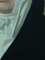 Tableau ancien portrait empire 1813 monogramme G.R homme redingote atl David - Miniature 5