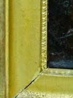 Tableau ancien portrait empire 1813 monogramme G.R homme redingote atl David - Miniature 8