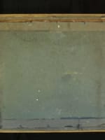 Tableau ancien aquarelle Ciceri paysage Pyrénées animé aquarelle 1830 Isabey - Miniature 10