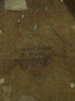 Beau tableau huile sur toile beaux paysage Jean Louis Gintrac vendangeur vin 1835 - Miniature 7