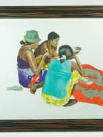 Estampe moderne paysage Martinique portrait de femme François Malbreil Voyage - Miniature 6