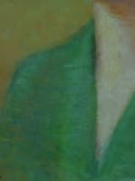 Beau tableau art déco Jean Druille portrait de jeune femme épouse Claude Estadas - Miniature 6