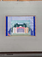 Dessin ancien scène de théâtre décor Claude Perrier 5 Dolly opéra Lyon 1944 - Miniature 6