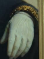 Grand tableau ancien portrait d'homme costume paysage Thomas Degeorge élève David - Miniature 8