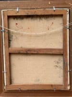 Ancien tableau vue Kremlin Russie Moscou Beris défilé place Rouge Suisse Judaica - Miniature 9