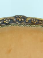 Ancien salon Louis XV fauteuil cabriolet chaise XVIIIe x 4 Jean Baptiste Gourdin - Miniature 9