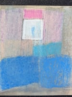 Dessin moderne art singulier outsider art portrait d'homme nu attitude XXe - Miniature 2