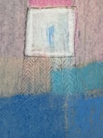 Dessin moderne art singulier outsider art portrait d'homme nu attitude XXe - Miniature 3