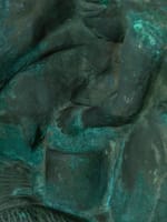 Ancien bronze la laitière vache traite naturalisme art nouveau signé Abbal - Miniature 10