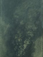 Rare dessin contemporain Philippe Ségéral paysage volcan graphite cadre 1999 - Miniature 2