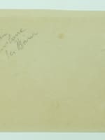 Ancien dessin Gabriel Guerin Bourbonne-les-Bains vue animée rivière pont 1900 - Miniature 4