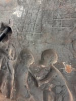 Grand bas relief fonte Carrier-Belleuse allégorie des arts putti Clodion XIXe - Miniature 13