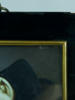 Ancienne rare miniature portrait Napoléon lit de mort 1840 Bernardi Rouen - Miniature 9