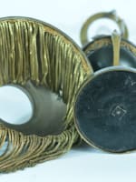 Ancienne charmante lampe à pétrole 1900 Hugo Schneider style Louis XVI - Miniature 11