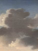 Beau tableau ancien marine orientaliste animée Algérie 1830 suiv Fatio, HST 19e - Miniature 5