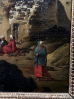 Beau tableau ancien marine orientaliste animée Algérie 1830 suiv Fatio, HST 19e - Miniature 10