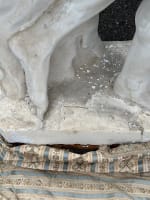 Grand discobole atelier sculpture plâtre décor antique 155cm XIXe Olympe Jeux - Miniature 19