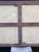 Grand tableau ancien paysage forêt Barbizon Fontainebleau impressionniste Dufau - Miniature 17