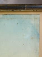 Tableau ancien orientaliste aquarelle bord du Nil mosquée Égypte Louis Crapelet - Miniature 7