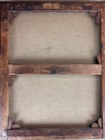 Tableau ancien portrait femme courtisane coiffe Princesse de Lamballe Louis XVI - Miniature 6