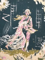 Dessin Jean Terles portrait couple médaillon roman Chabrier Éducation Manquée - Miniature 1